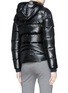 Back View - Click To Enlarge - TEMPLA - Hooded down puffer jacket