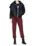 Figure View - Click To Enlarge - TEMPLA - Hooded cropped PrimaLoft® cocoon jacket