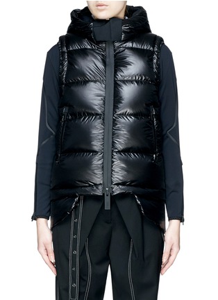 Main View - Click To Enlarge - TEMPLA - Two-in-one jacket and down puffer vest