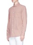 Front View - Click To Enlarge - TOPMAN - Patch pocket twill shirt