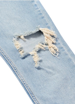 Detail View - Click To Enlarge - TOPMAN - Ripped skinny jeans