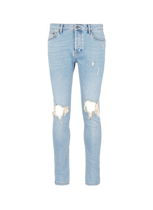 Main View - Click To Enlarge - TOPMAN - Ripped skinny jeans