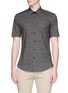 Main View - Click To Enlarge - TOPMAN - 'Zebra Floral' print short sleeve shirt
