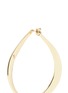 Detail View - Click To Enlarge - MICHELLE CAMPBELL - 'Orbit Hoop' 14k gold plated teardrop earrings