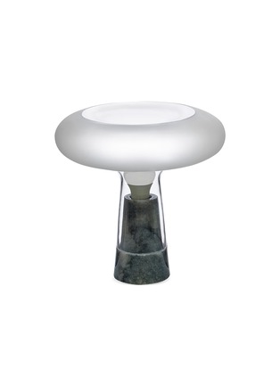 Main View - Click To Enlarge - NUDE - Orion marble base table lamp
