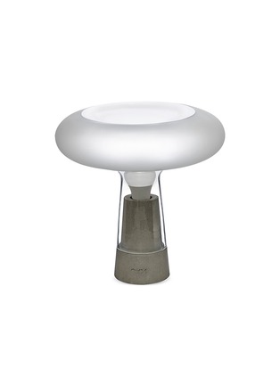 Main View - Click To Enlarge - NUDE - Orion concrete base table lamp