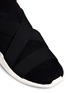 Detail View - Click To Enlarge - ASH - 'Quo' grosgrain strap knit sneakers