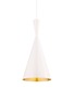 Main View - Click To Enlarge - TOM DIXON - Beat tall pendant light – White