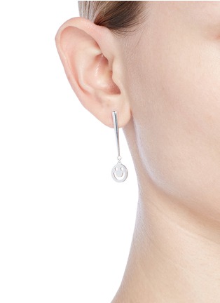 Figure View - Click To Enlarge - RUIFIER - 'Super Happy' sterling silver earrings
