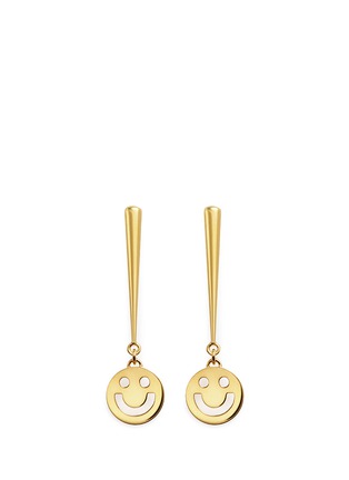 Main View - Click To Enlarge - RUIFIER - 'Super Happy' 18k yellow gold vermeil earrings