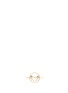 Main View - Click To Enlarge - RUIFIER - 'Belle' diamond 14k yellow gold face charm ring