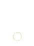 Figure View - Click To Enlarge - RUIFIER - 'Beck' diamond 14k yellow gold face charm ring