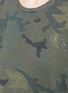 Detail View - Click To Enlarge - THE UPSIDE - Camouflage logo print oversized T-shirt