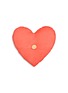 Main View - Click To Enlarge - MERI MERI - Heart pompom velvet cushion