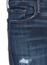 Detail View - Click To Enlarge - J BRAND - '811' letout cuff ripped skinny jeans