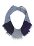 Main View - Click To Enlarge - MIGNONNE GAVIGAN - 'Petite Le Marcel' colourblock beaded fringe scarf necklace