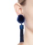 Figure View - Click To Enlarge - MIGNONNE GAVIGAN - 'Mini Jackie' pompom bead tassel earrings