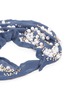 Detail View - Click To Enlarge - MIGNONNE GAVIGAN - 'Harper' embellished silk crépon scarf necklace