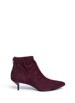Main View - Click To Enlarge - 3.1 PHILLIP LIM - 'Blitz' kitten heel kid suede ankle boots