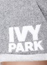 Detail View - Click To Enlarge - IVY PARK - Logo embroidered sweat shorts