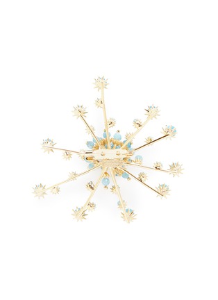 Detail View - Click To Enlarge - ROSANTICA - 'Soffioni' bead starburst brooch