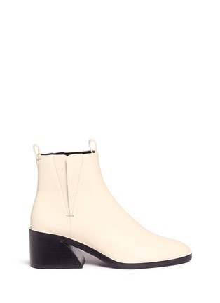 Main View - Click To Enlarge - MERCEDES CASTILLO - 'Xandra' sculpted heel leather Chelsea boots