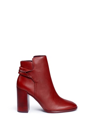 Main View - Click To Enlarge - MERCEDES CASTILLO - 'Carey' leather ankle boots