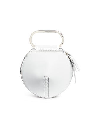 Main View - Click To Enlarge - 3.1 PHILLIP LIM - 'Alix' paperclip handle leather circle clutch