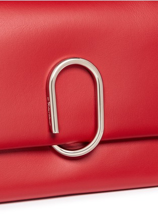  - 3.1 PHILLIP LIM - 'Alix' paperclip flap mini leather satchel