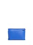 Detail View - Click To Enlarge - LOEWE - 'T Cant Take It' slogan embroidered leather pouch