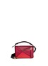 Detail View - Click To Enlarge - LOEWE - 'Puzzle' small colourblock calfskin leather bag