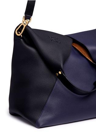  - LOEWE - 'Sling' colourblock leather hobo bag