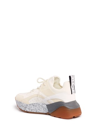 Detail View - Click To Enlarge - STELLA MCCARTNEY - 'Eclypse' faux leather and suede sneakers