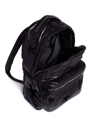  - STELLA MCCARTNEY - 'Falabella GO' star patch backpack