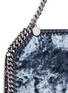 Detail View - Click To Enlarge - STELLA MCCARTNEY - 'Falabella' mini crushed velvet chain shoulder tote
