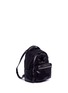 Detail View - Click To Enlarge - STELLA MCCARTNEY - 'Falabella GO' star patch mini backpack