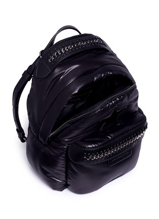  - STELLA MCCARTNEY - 'Falabella GO' star patch mini backpack