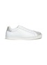 Main View - Click To Enlarge - RENÉ CAOVILLA - STRASS TOE CAP LAMBSKIN LEATHER SNEAKERS