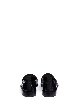 Back View - Click To Enlarge - JOSHUA SANDERS - 'Call Me' patent leather loafers