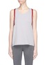 Main View - Click To Enlarge - PARTICLE FEVER - x The Woolmark Company drawstring back colourblock performance tank top