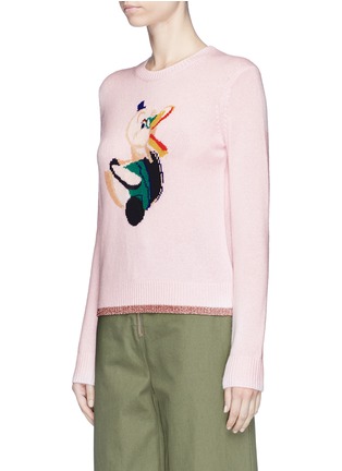 Front View - Click To Enlarge - COACH - Duck intarsia sweater