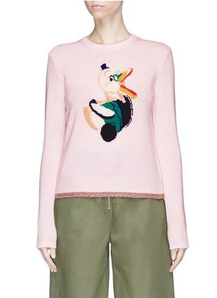Main View - Click To Enlarge - COACH - Duck intarsia sweater