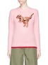 Main View - Click To Enlarge - COACH - Sequin Rexy patch sweater