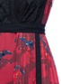 Detail View - Click To Enlarge - COACH - Sequin horse print lace panel peasant dress