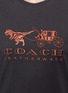 Detail View - Click To Enlarge - COACH - Rexy and carriage appliqué T-shirt