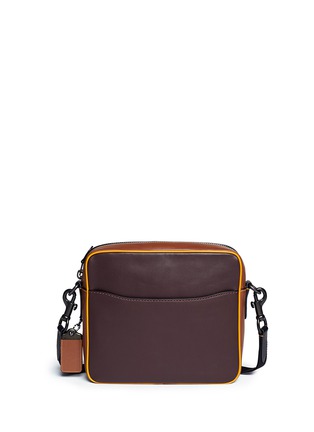 Detail View - Click To Enlarge - COACH - 'Dylan' Rexy embossed glovetanned leather bag