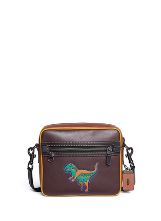 Main View - Click To Enlarge - COACH - 'Dylan' Rexy embossed glovetanned leather bag