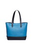 Detail View - Click To Enlarge - COACH - 'Gotham' space motif glovetanned leather tote bag
