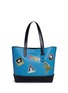 Main View - Click To Enlarge - COACH - 'Gotham' space motif glovetanned leather tote bag