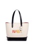 Main View - Click To Enlarge - COACH - 'Gotham' NASA logo embossed glovetanned leather tote
